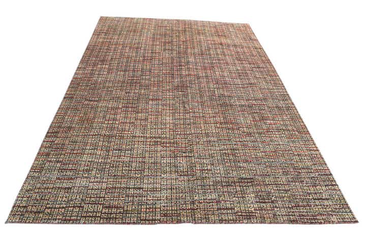6' 7 x 10' Hand Knotted Darya Wool Rug