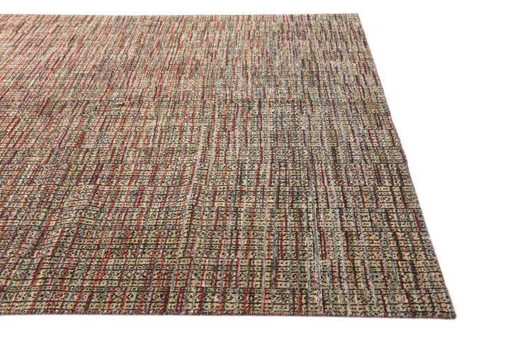 6' 7 x 10' Hand Knotted Darya Wool Rug