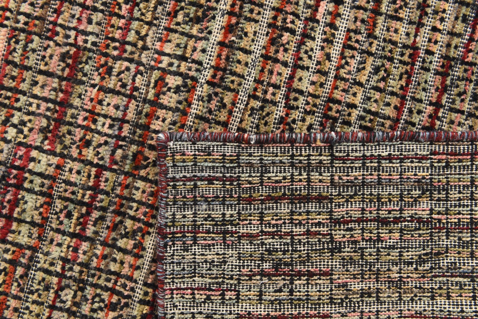 6' 7 x 10' Hand Knotted Darya Wool Rug