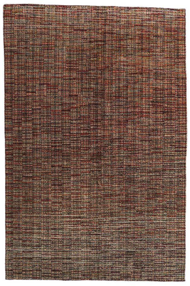 Detail image of 6' 7 x 10' Hand Knotted Darya Wool Rug