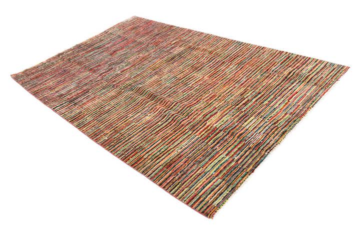 5' 10 x 9' Hand Knotted Darya Wool Rug