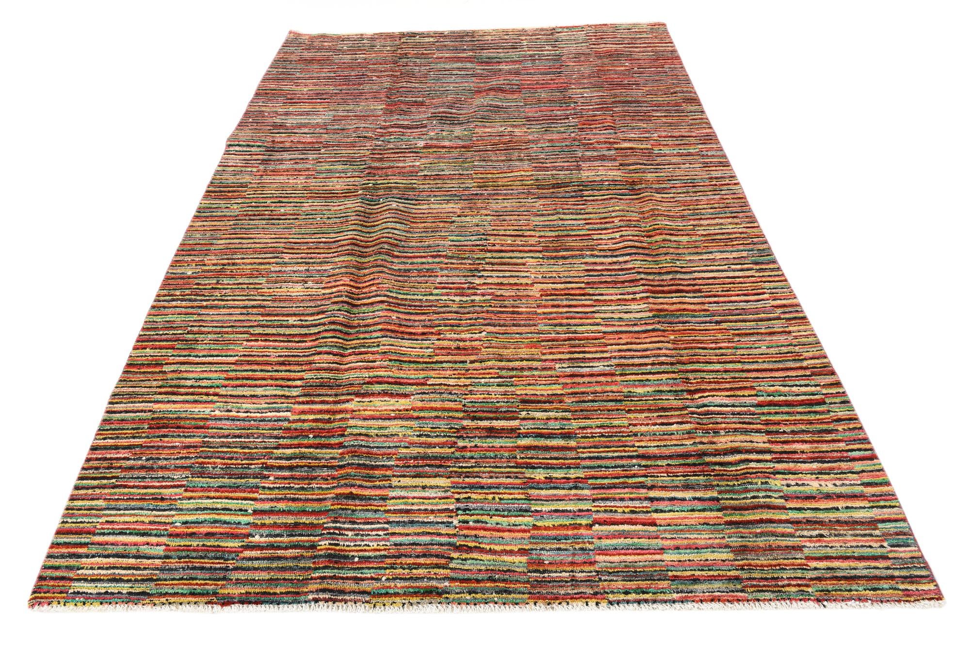 5' 10 x 9' Hand Knotted Darya Wool Rug