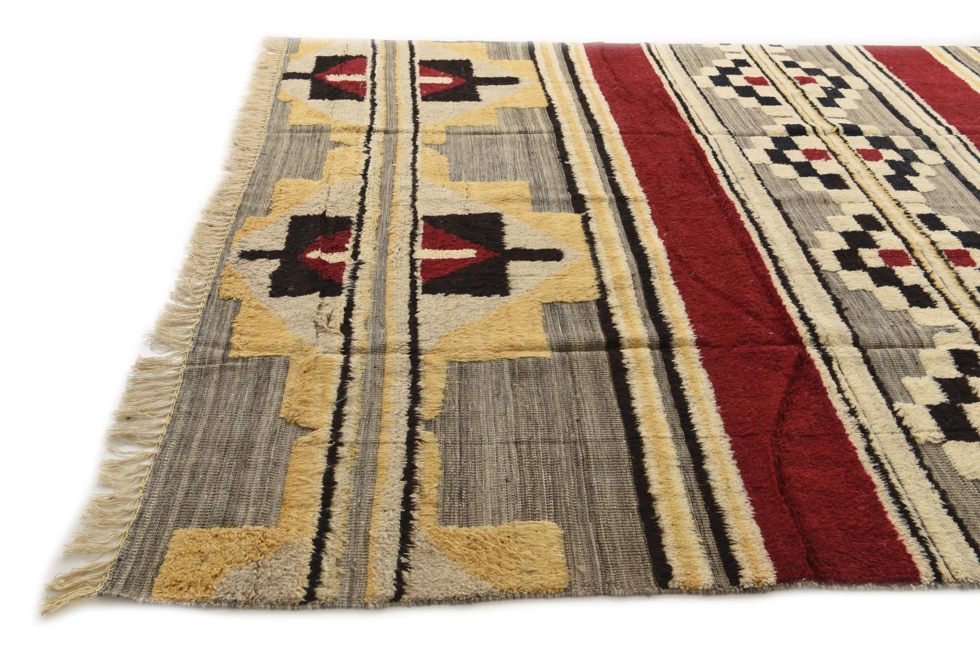 8' 8 x 12' 4 Hand Knotted Darya Wool Rug