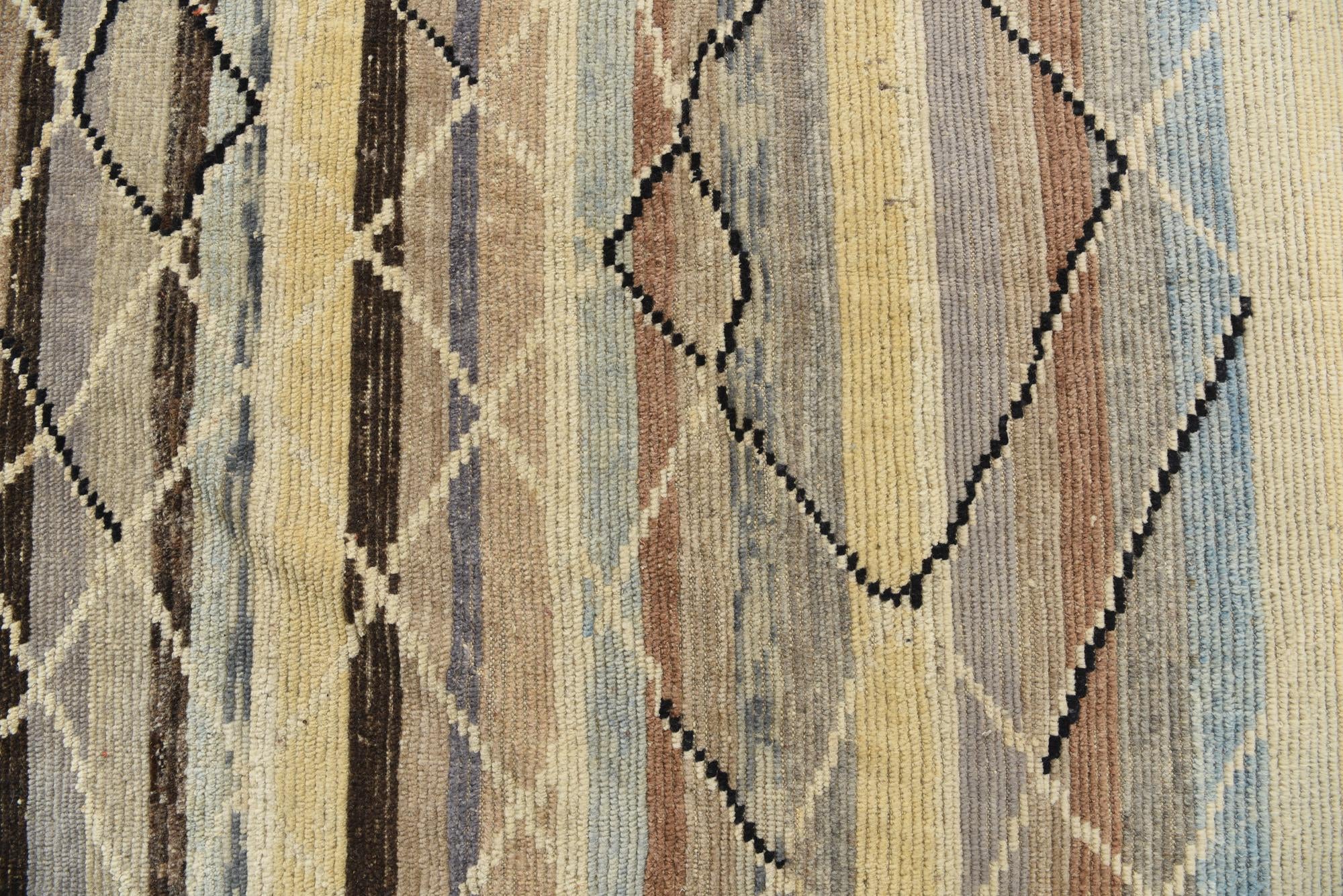 8' x 10' 2 Hand Knotted Darya Wool Rug