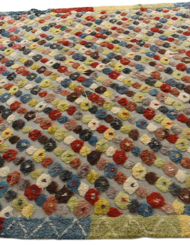 Detail image of 7' 10 x 11'  Hand Knotted Darya Wool Rug