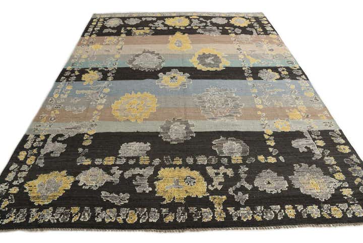 8' 2 x 10' 7 Hand Knotted Darya Wool Rug