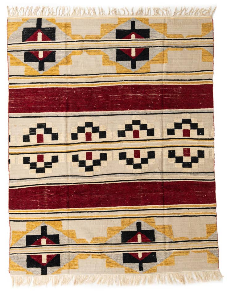 Detail image of 8' 1 x 10' 2 Hand Knotted Darya Wool Rug