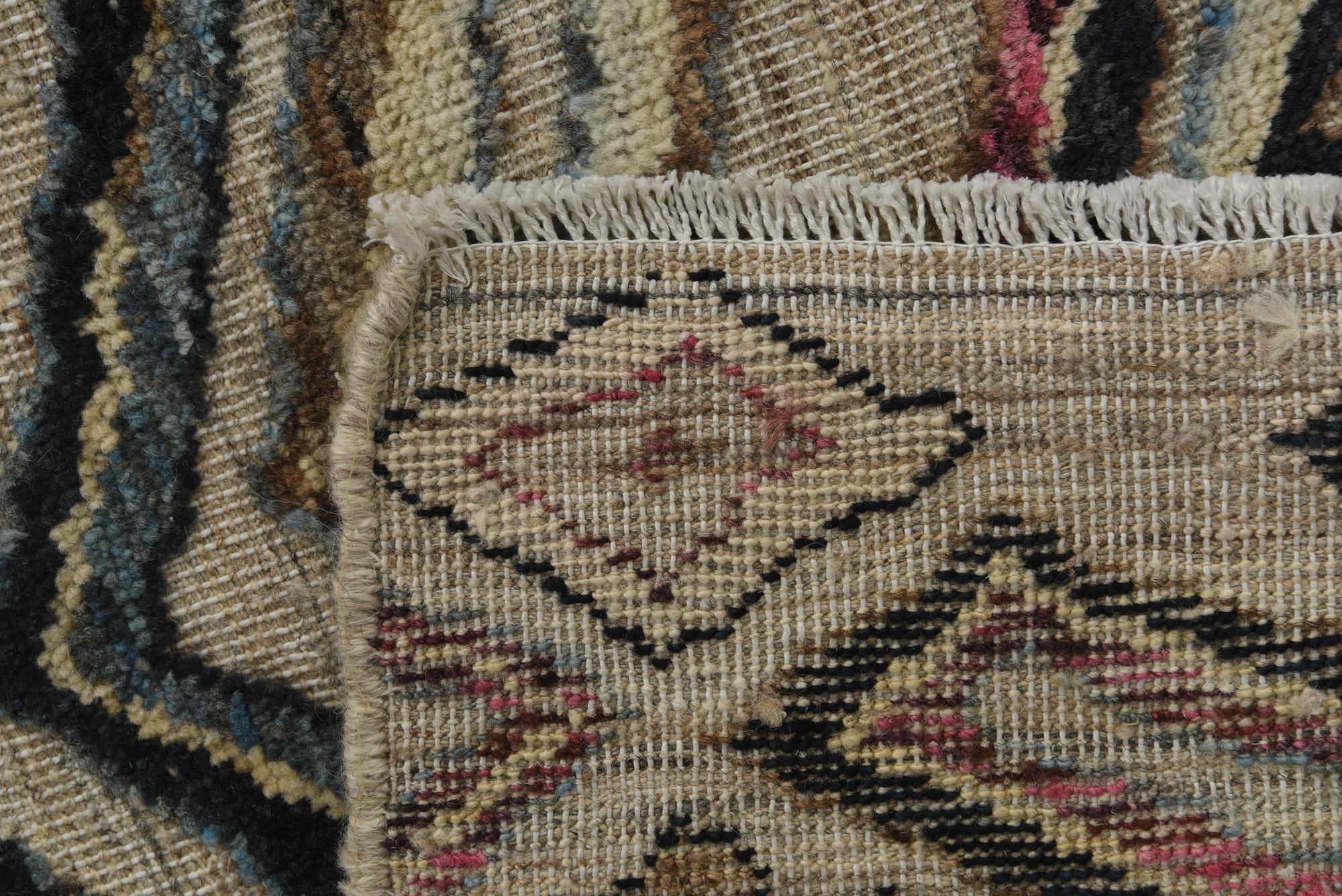 8' x 10' 9 Hand Knotted Darya Wool Rug