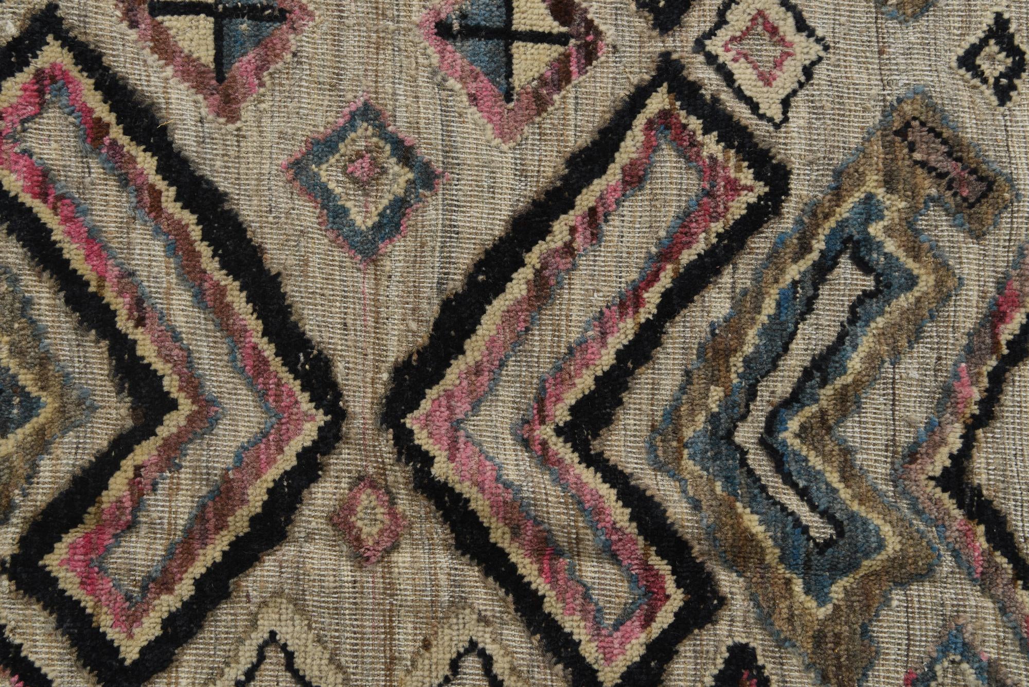 8' x 10' 9 Hand Knotted Darya Wool Rug