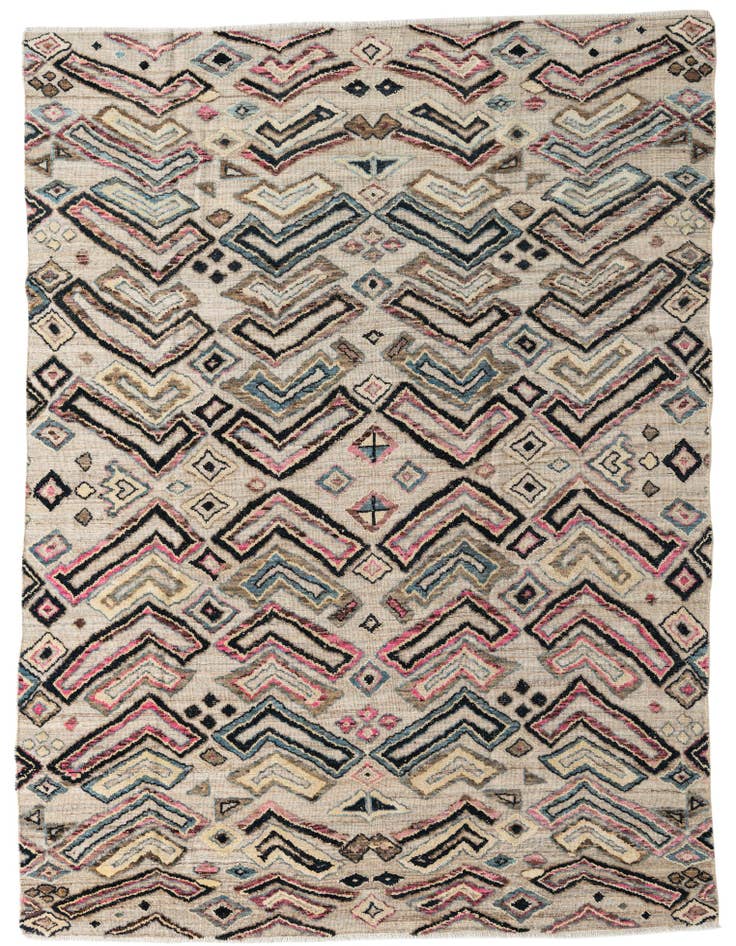 Detail image of 8' x 10' 9 Hand Knotted Darya Wool Rug