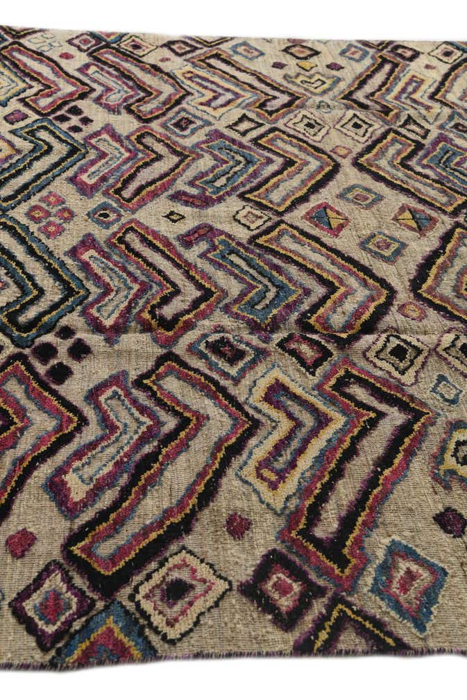 8' x 10' 1 Hand Knotted Darya Wool Rug