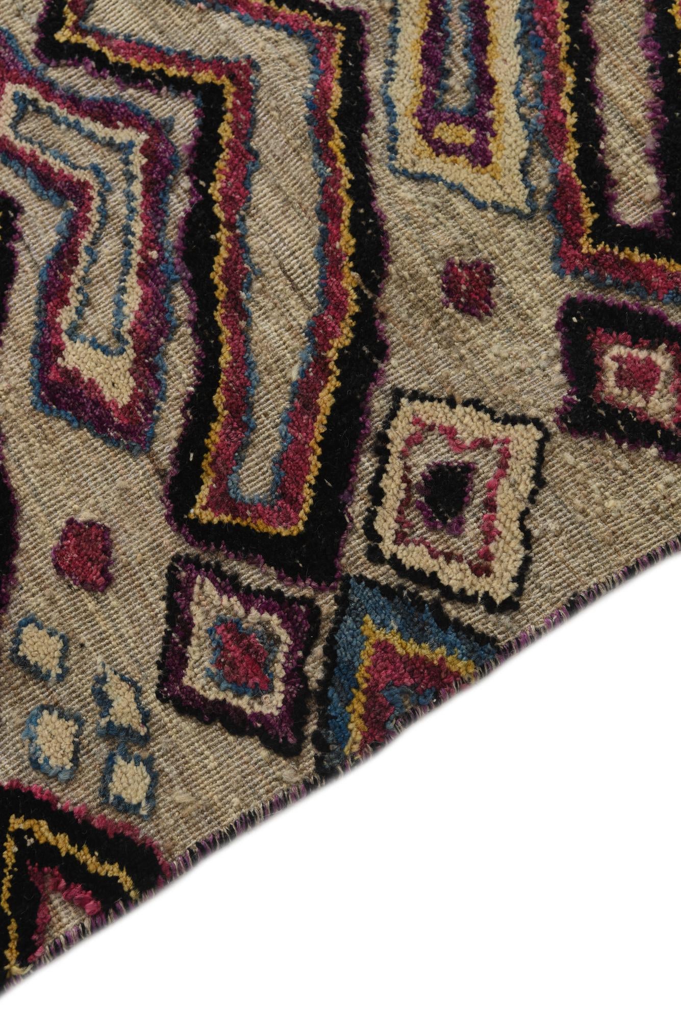 8' x 10' 1 Hand Knotted Darya Wool Rug