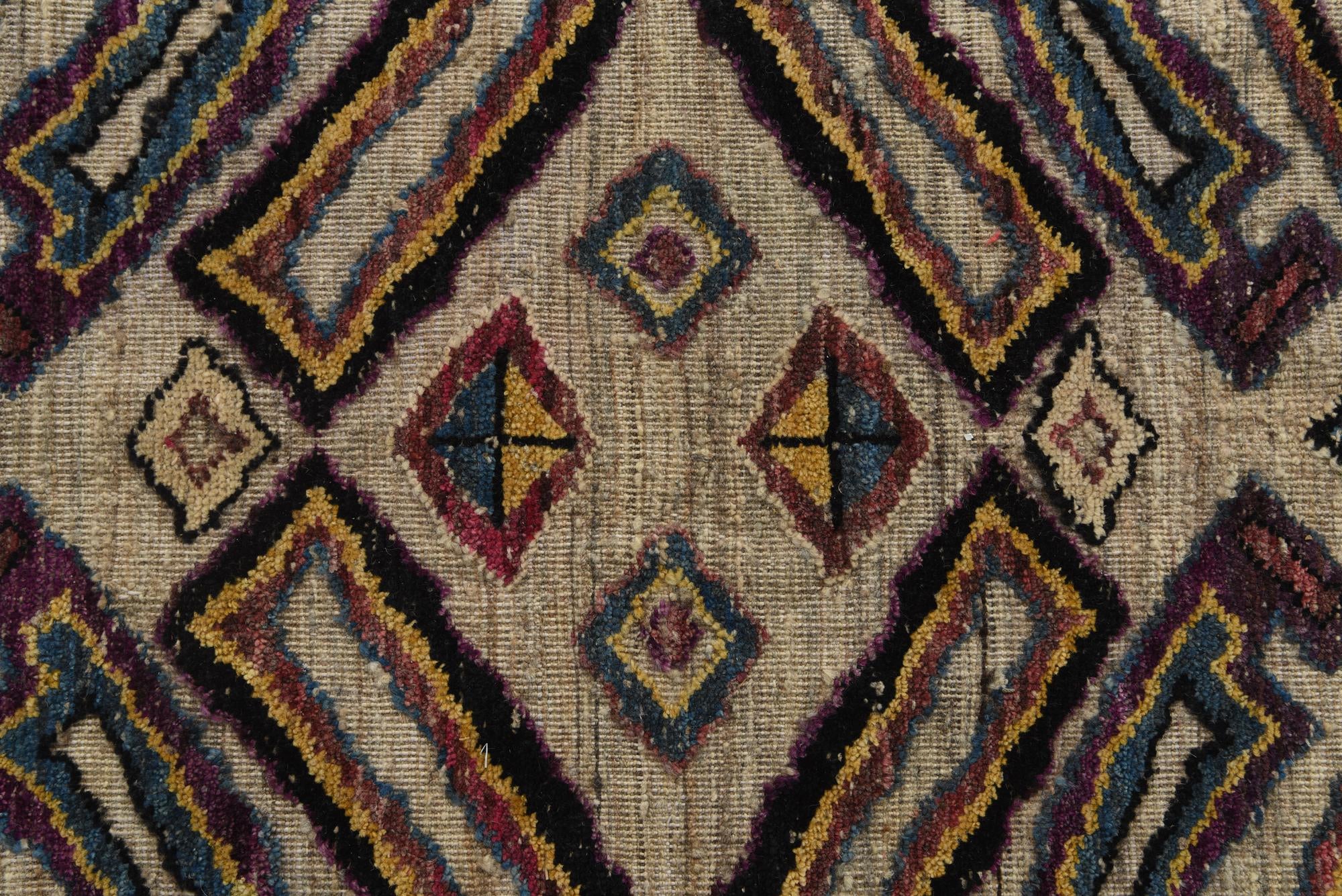 8' x 10' 1 Hand Knotted Darya Wool Rug