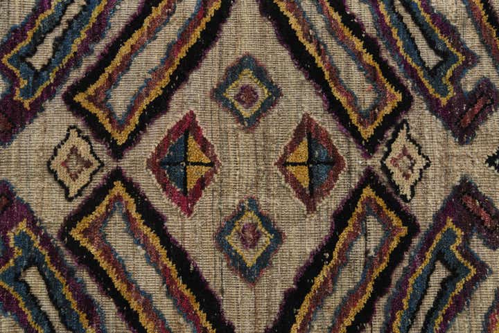 8' x 10' 1 Hand Knotted Darya Wool Rug