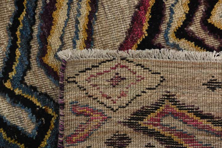 8' x 10' 1 Hand Knotted Darya Wool Rug