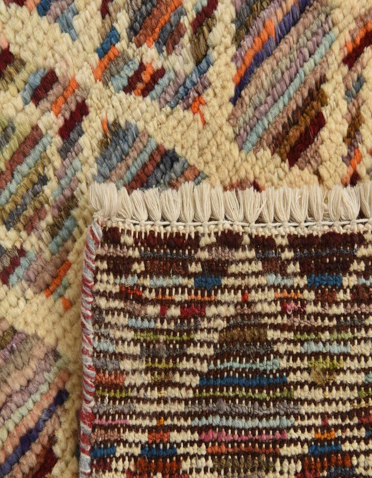 Detail image of 5' 3 x 7'  Hand Knotted Darya Wool Rug