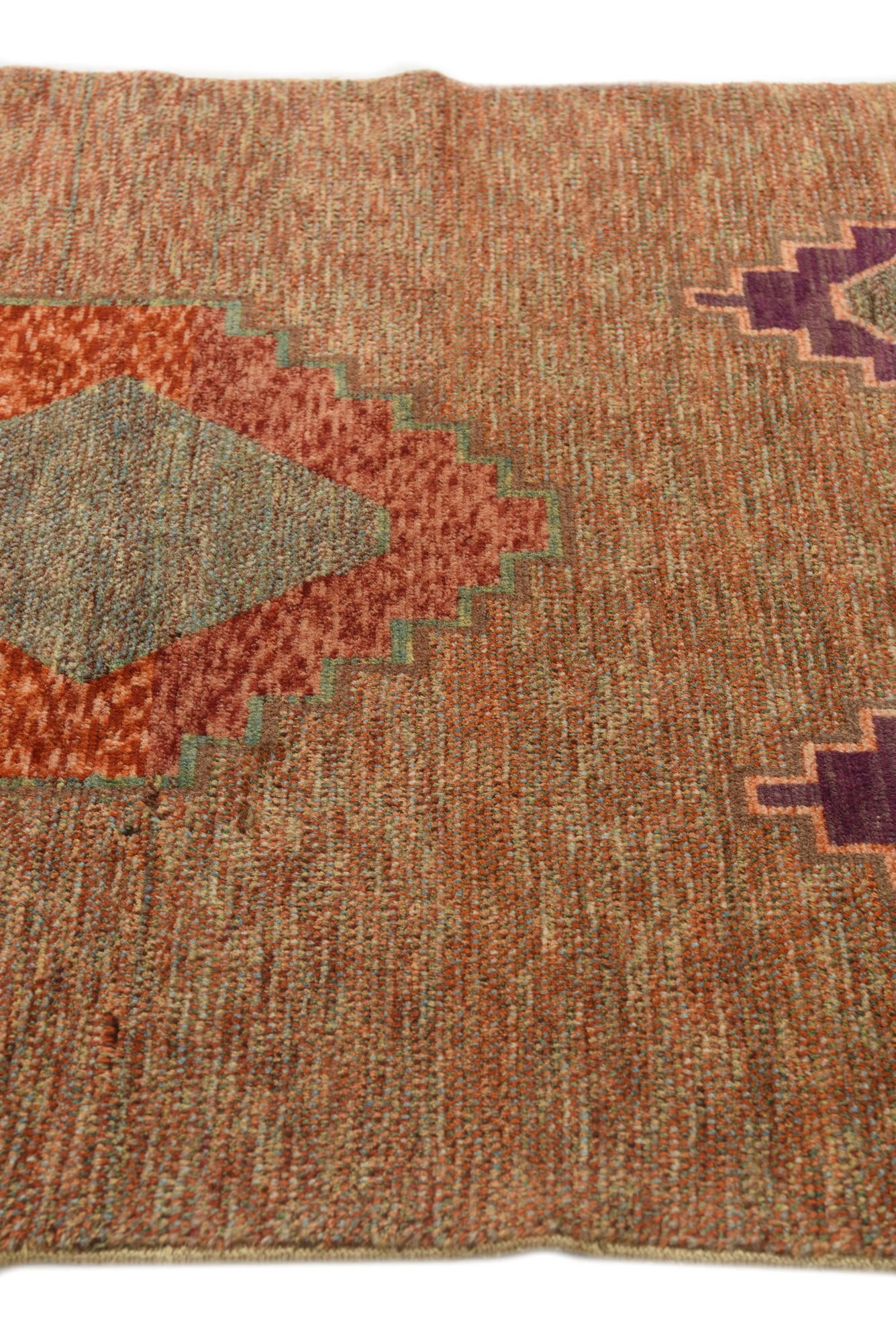 3' 8 x 6' 3 Hand Knotted Darya Wool Rug