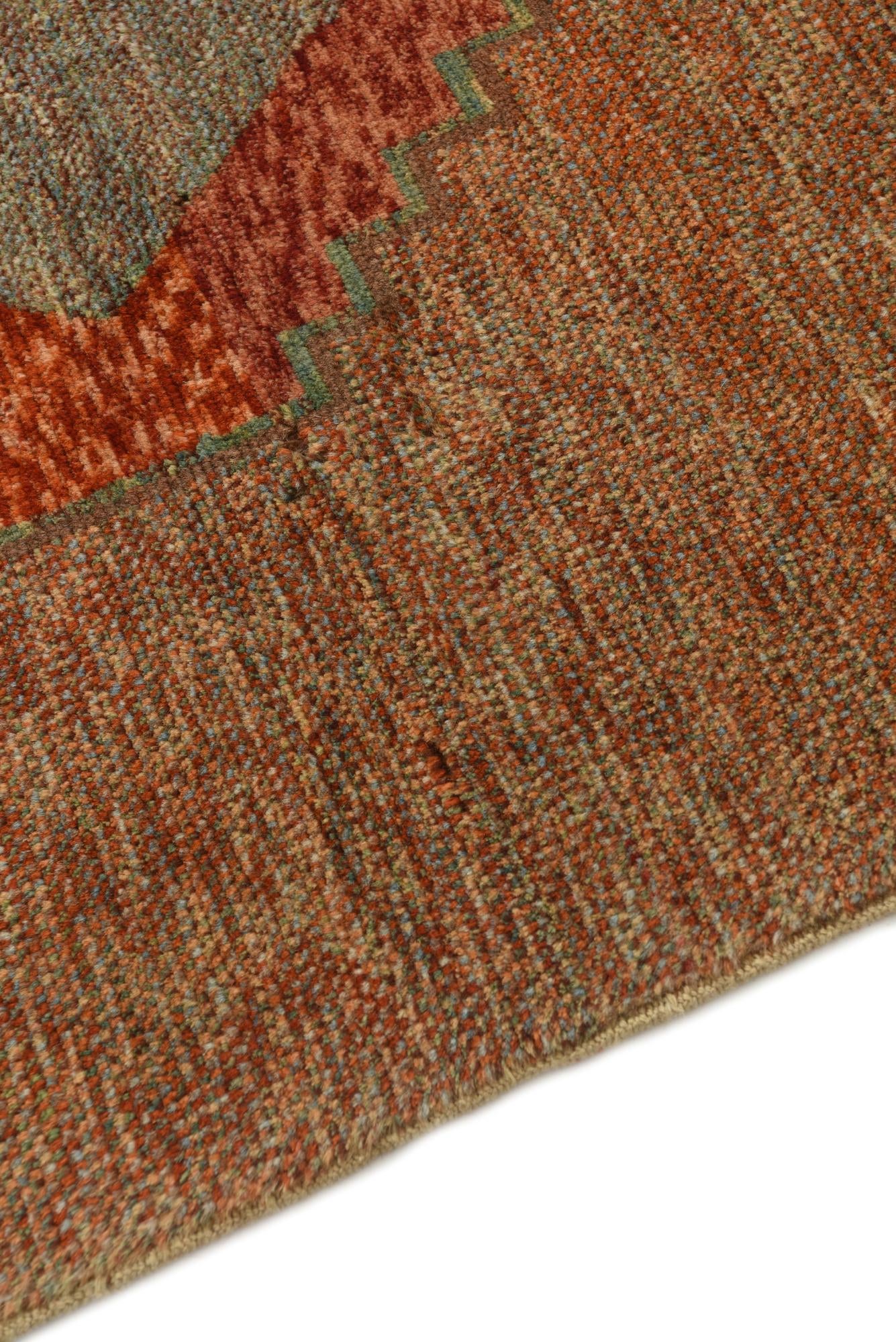 3' 8 x 6' 3 Hand Knotted Darya Wool Rug