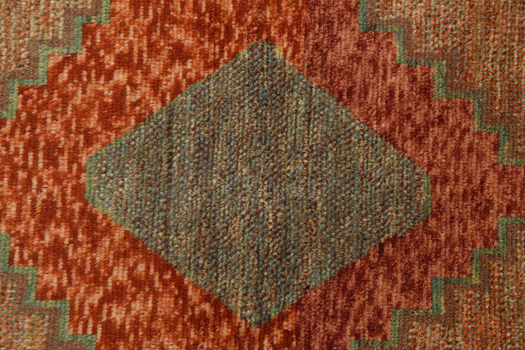 3' 8 x 6' 3 Hand Knotted Darya Wool Rug