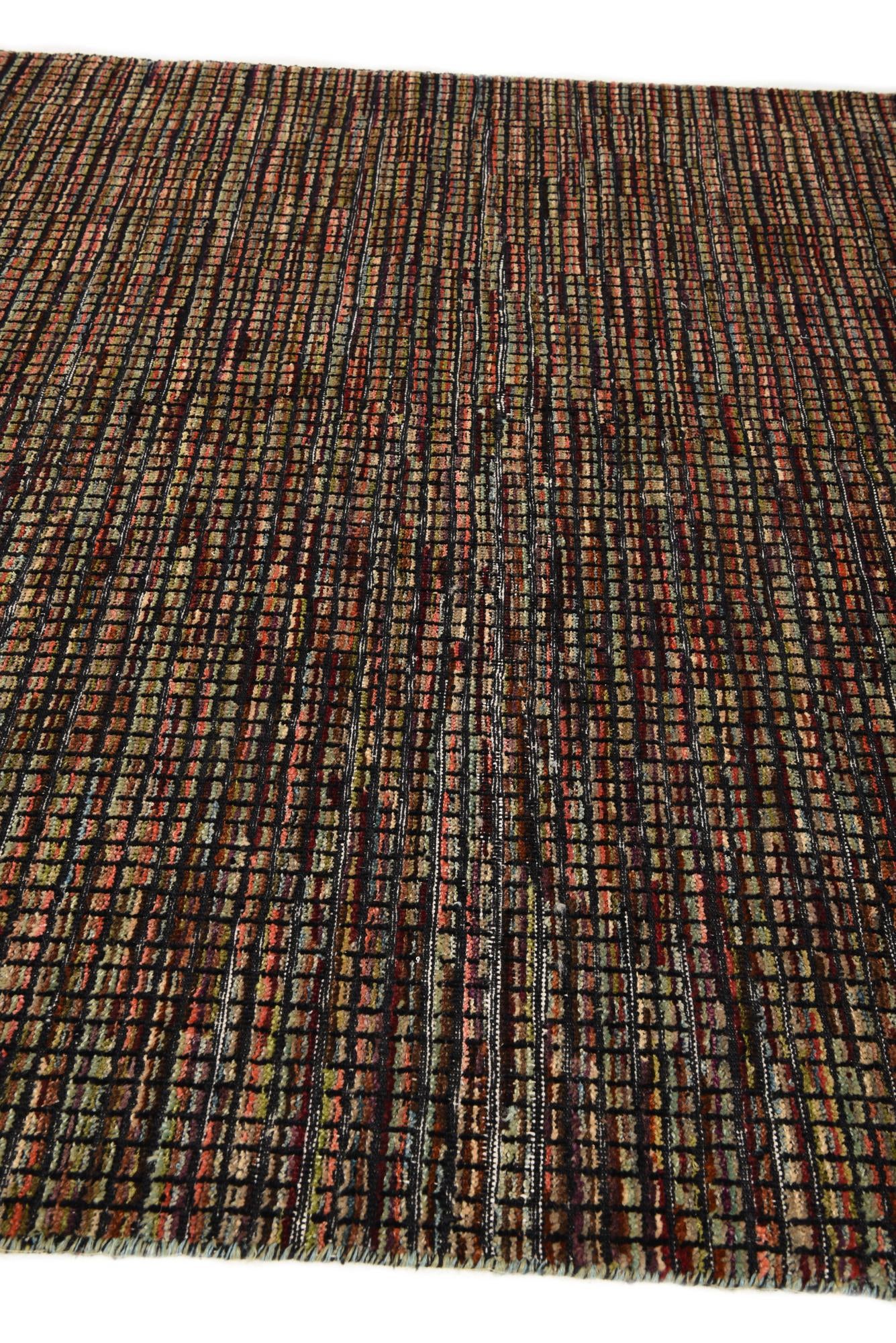 5' 7 x 8' Hand Knotted Darya Wool Rug