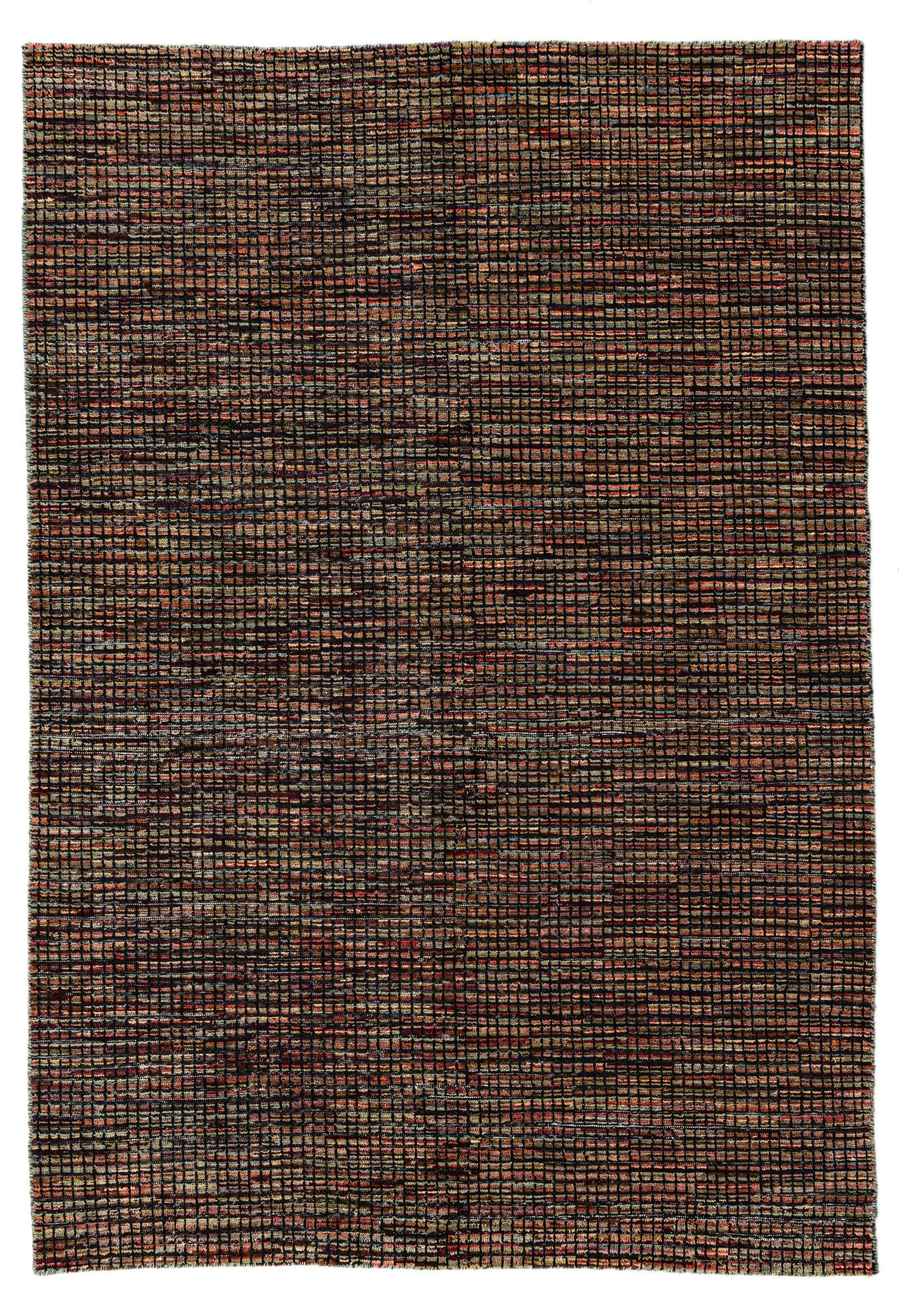 5' 7 x 8' Hand Knotted Darya Wool Rug