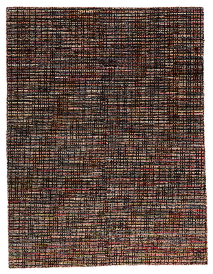 Detail image of 5' 8 x 7' 8 Hand Knotted Darya Wool Rug