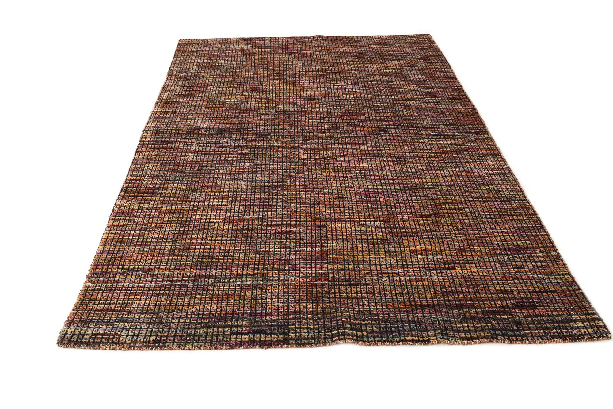 5' 3 x 8' 2 Hand Knotted Darya Wool Rug