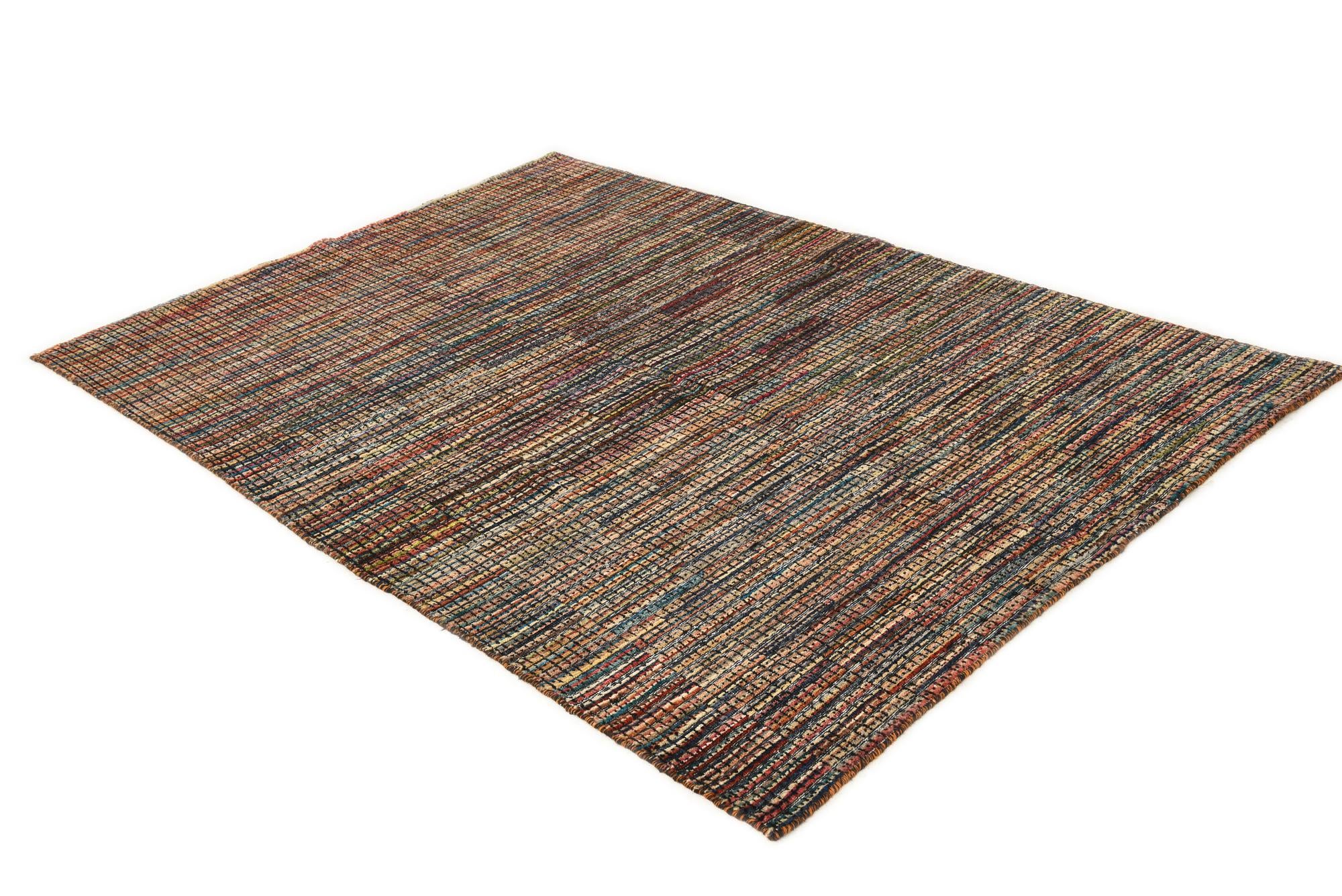 5' 3 x 8' Hand Knotted Darya Wool Rug