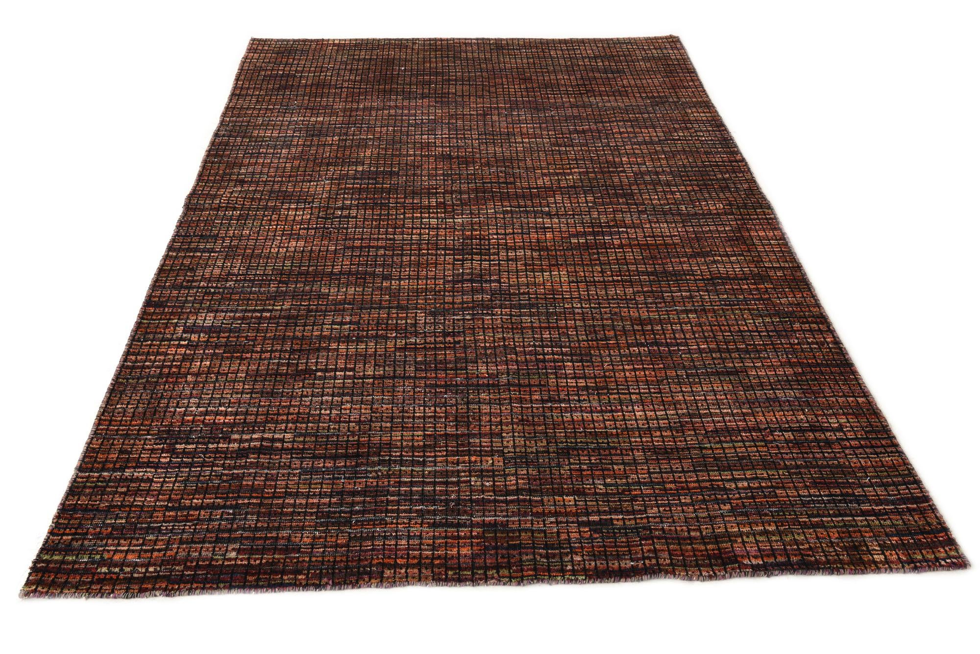 5' 5 x 8' 2 Hand Knotted Darya Wool Rug