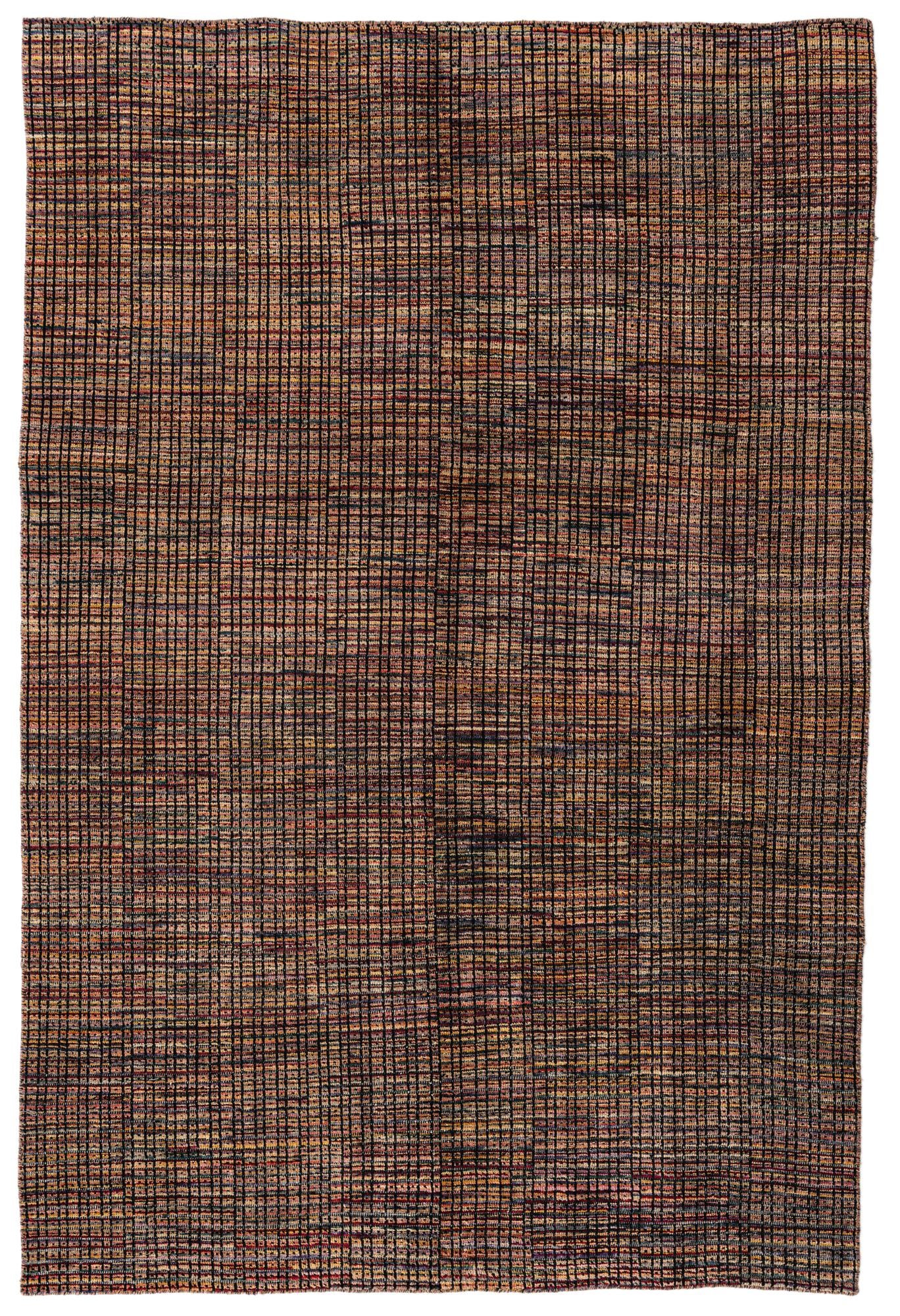 6' 8 x 10' Hand Knotted Darya Wool Rug