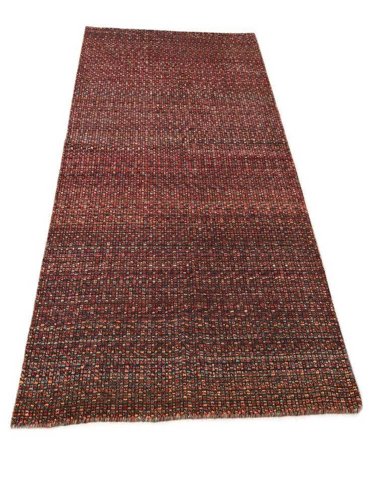 Detail image of 5' 6 x 8'  Hand Knotted Darya Wool Rug