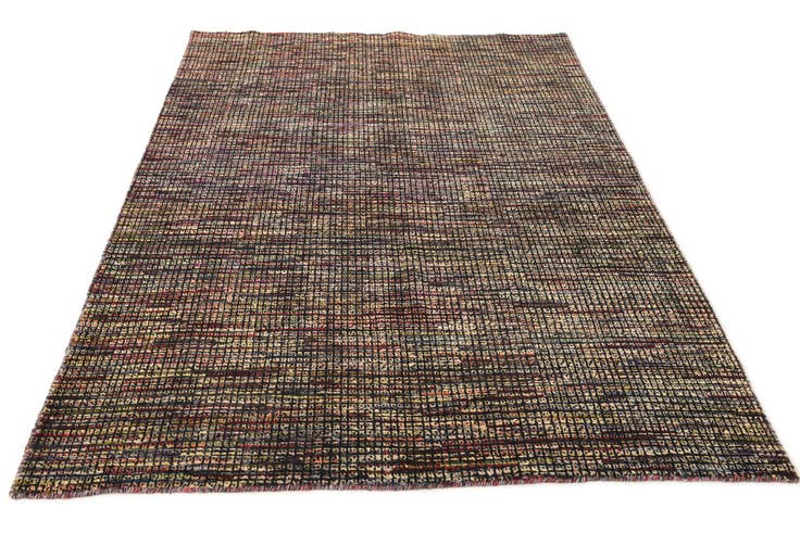 Detail image of 5' 4 x 8' Hand Knotted Darya Wool Rug