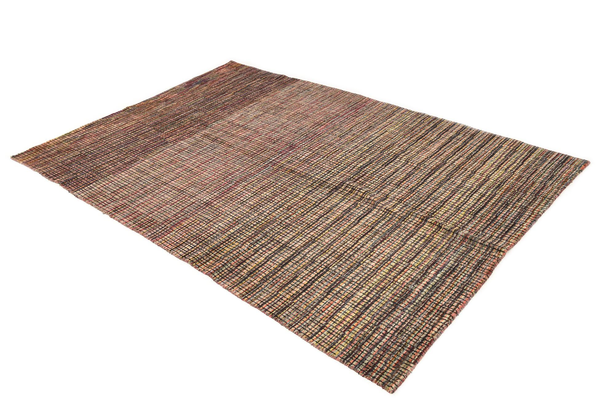 6' 4 x 9' 8 Hand Knotted Darya Wool Rug