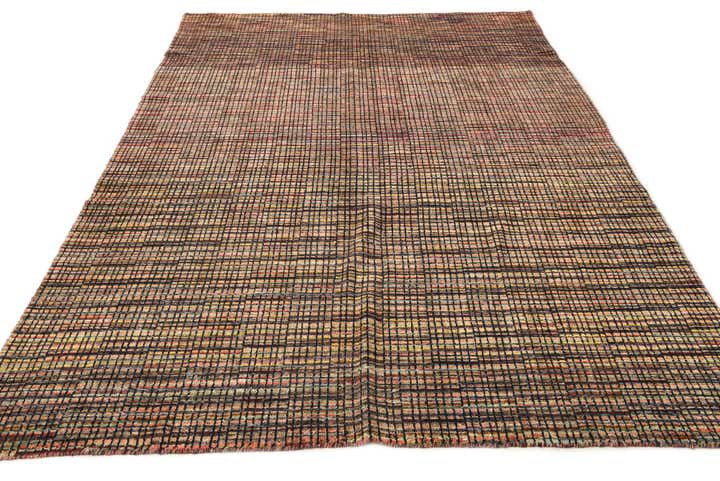 6' 4 x 9' 8 Hand Knotted Darya Wool Rug