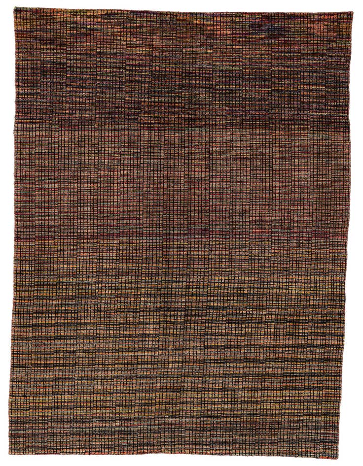 Detail image of 6' 4 x 9' 8 Hand Knotted Darya Wool Rug