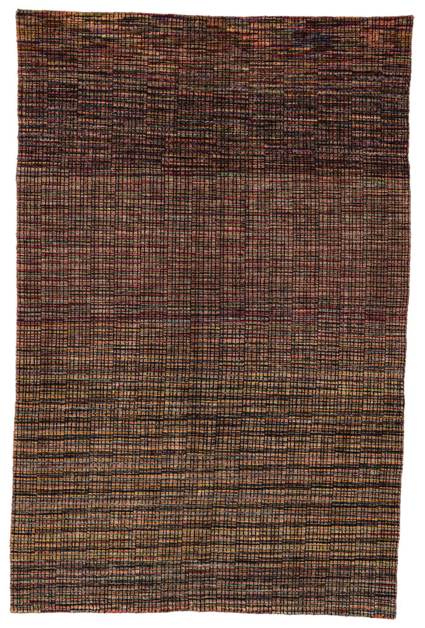 6' 4 x 9' 8 Hand Knotted Darya Wool Rug