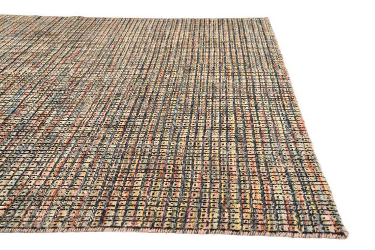Detail image of 6' 3 x 10' 1 Hand Knotted Darya Wool Rug