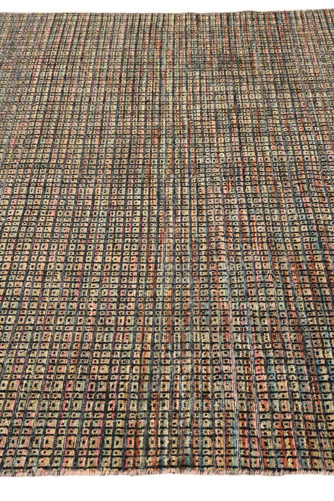 6' 3 x 10' 1 Hand Knotted Darya Wool Rug