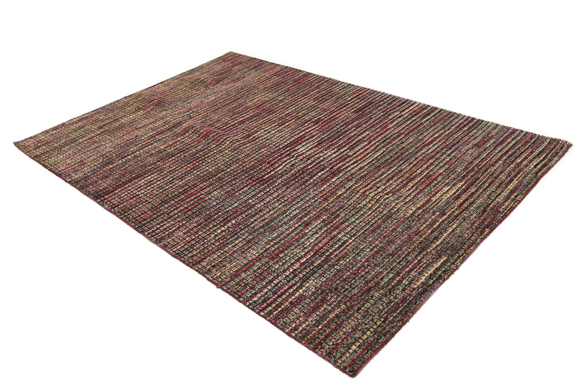 5' 6 x 8' Hand Knotted Darya Wool Rug