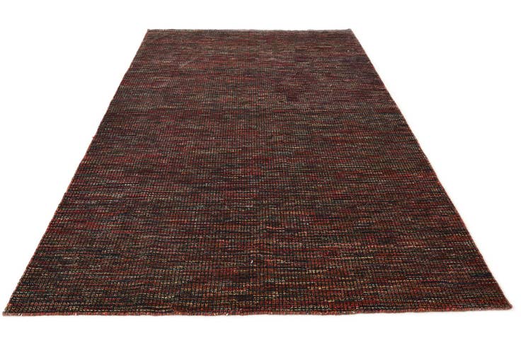 Detail image of 6' 4 x 10' 6 Hand Knotted Darya Wool Rug