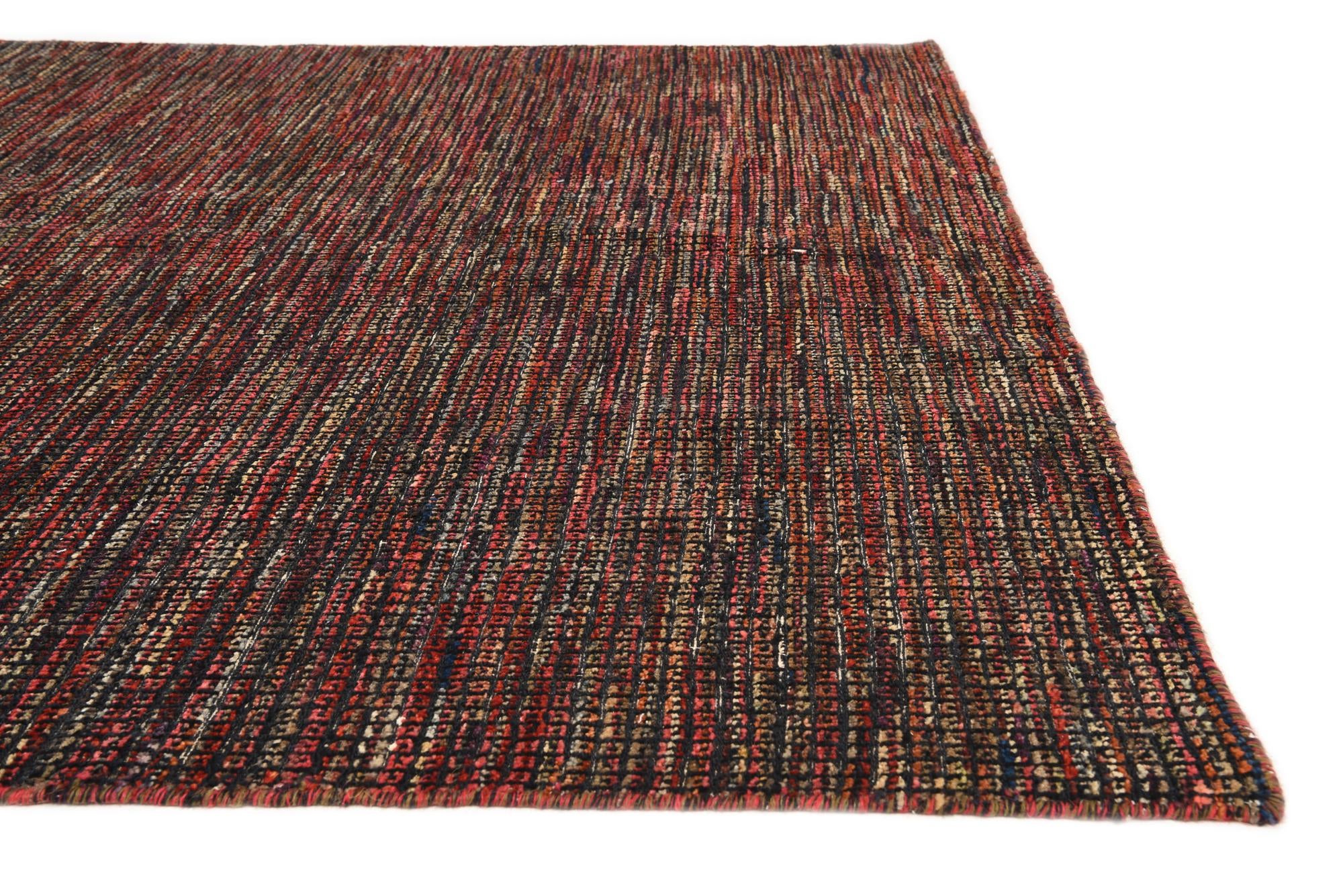 6' 4 x 10' 6 Hand Knotted Darya Wool Rug