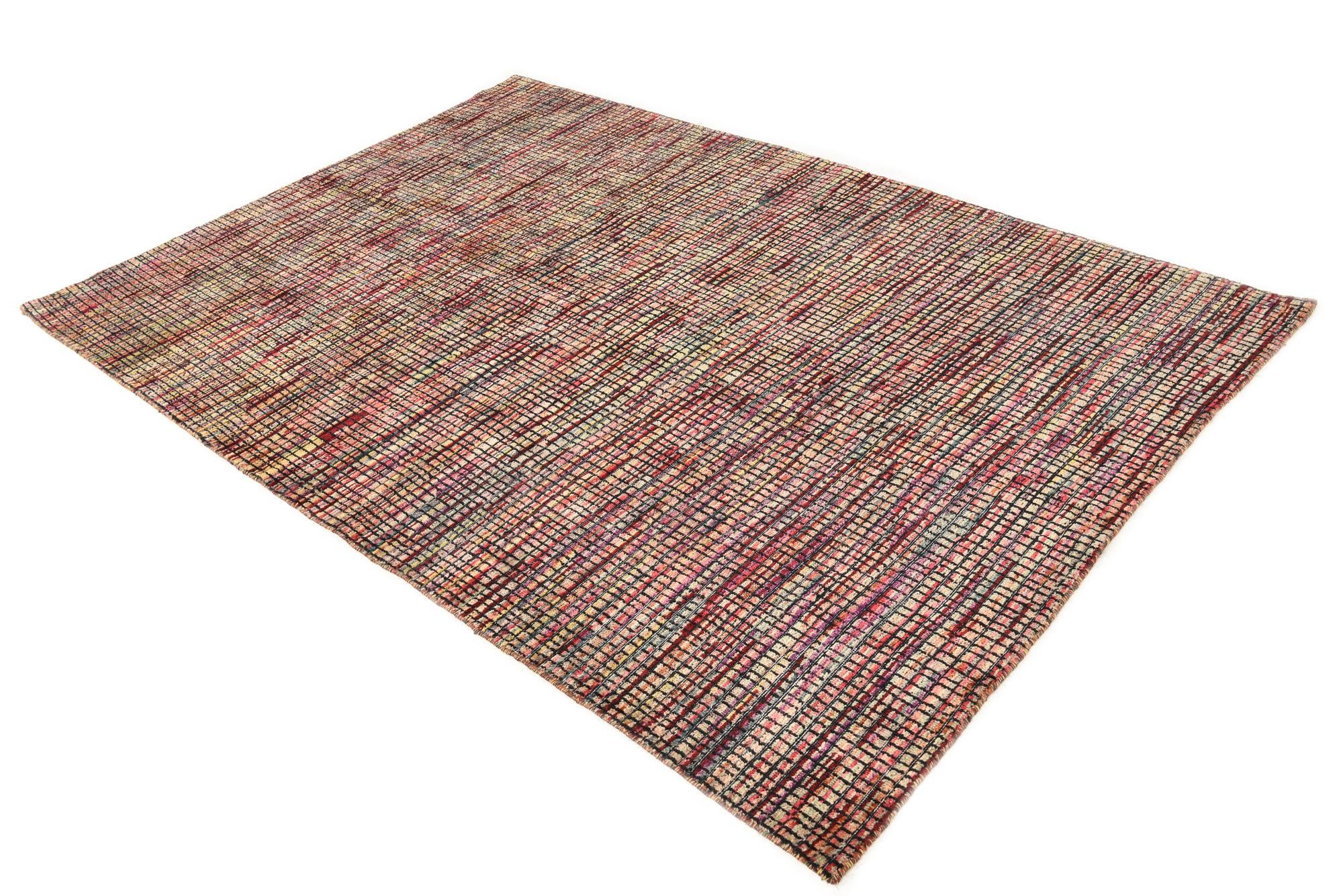 5' 7 x 8' 2 Hand Knotted Darya Wool Rug