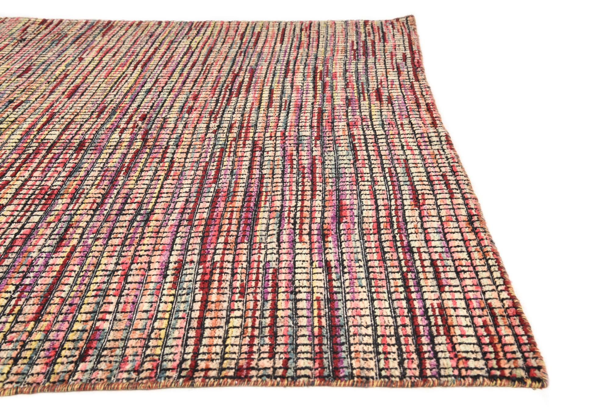 5' 7 x 8' 2 Hand Knotted Darya Wool Rug