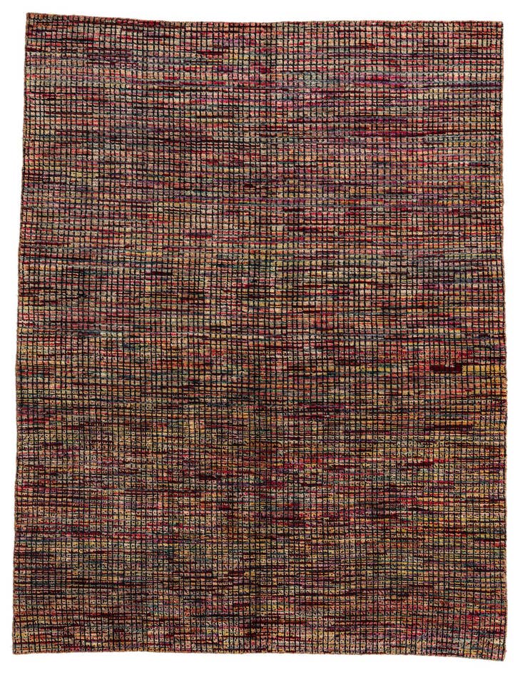 Detail image of 5' 7 x 8' 2 Hand Knotted Darya Wool Rug