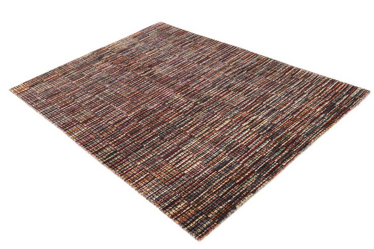 Detail image of 4' 8 x 6' 6 Hand Knotted Darya Wool Rug