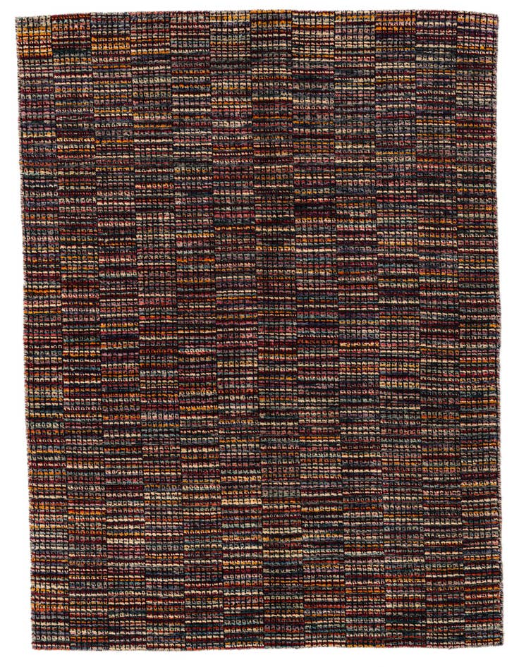 Detail image of 4' 8 x 6' 6 Hand Knotted Darya Wool Rug