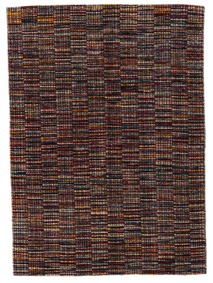 Detail image of 4' 8 x 6' 6 Hand Knotted Darya Wool Rug
