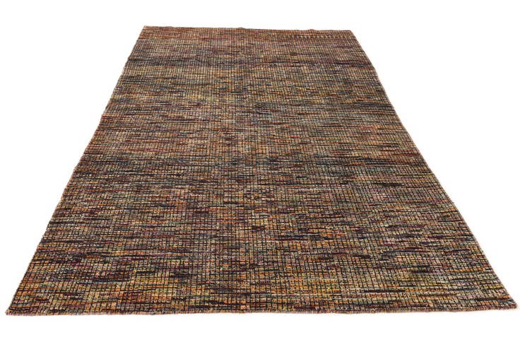 Detailansicht von 190cm x 305cm Handgeknüpft Darya Wolle Teppich