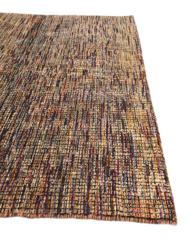 Detail image of 6' 2 x 10'  Hand Knotted Darya Wool Rug