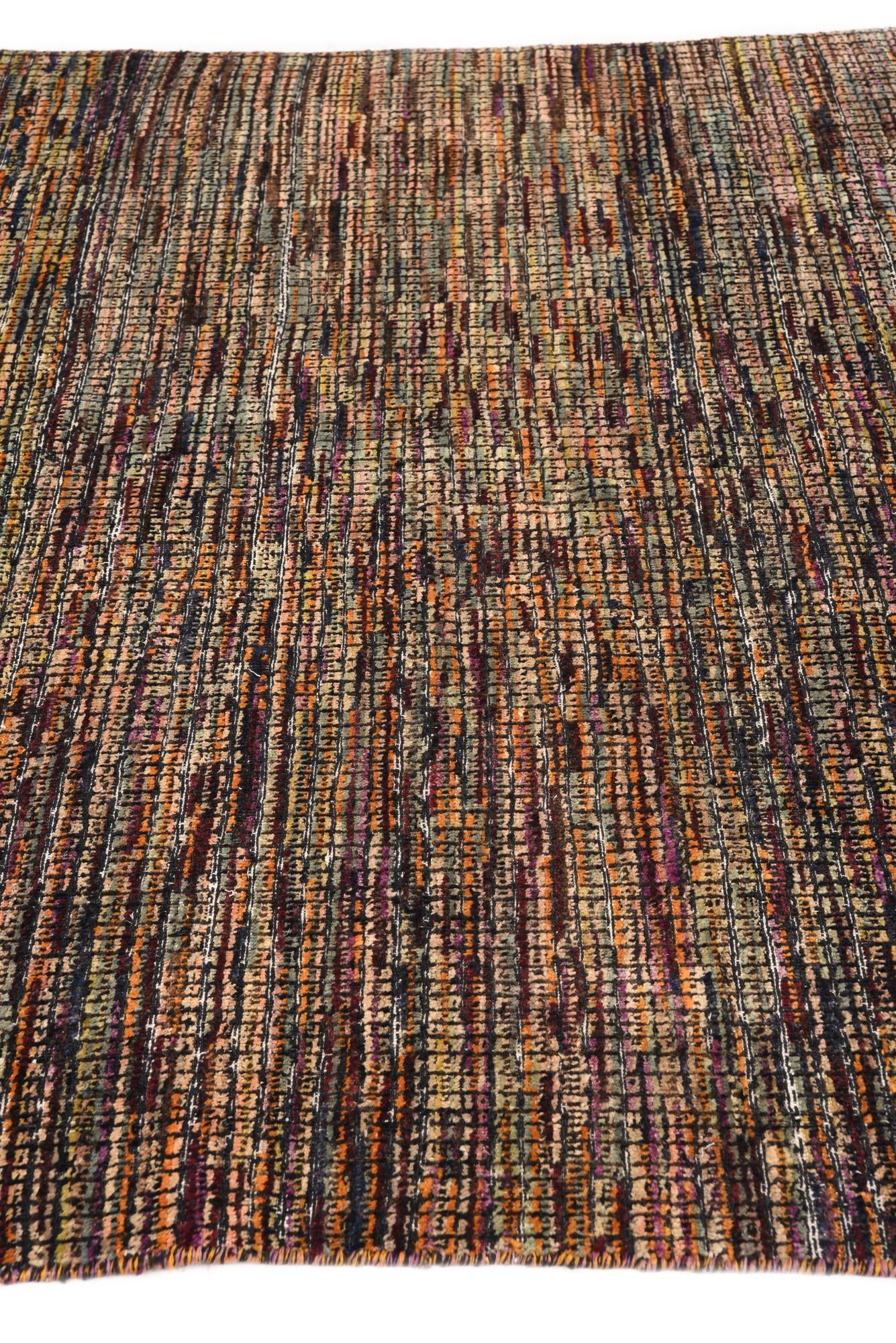 6' 2 x 10' Hand Knotted Darya Wool Rug